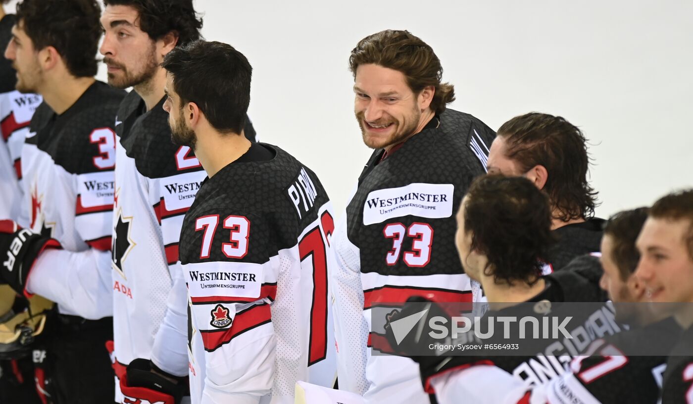 Latvia Ice Hockey Worlds Russia - Canada