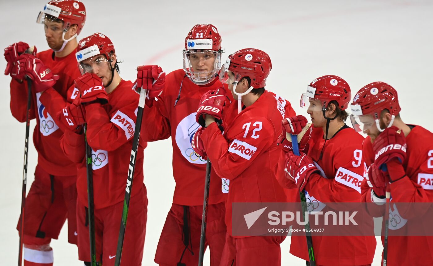 Latvia Ice Hockey Worlds Russia - Canada