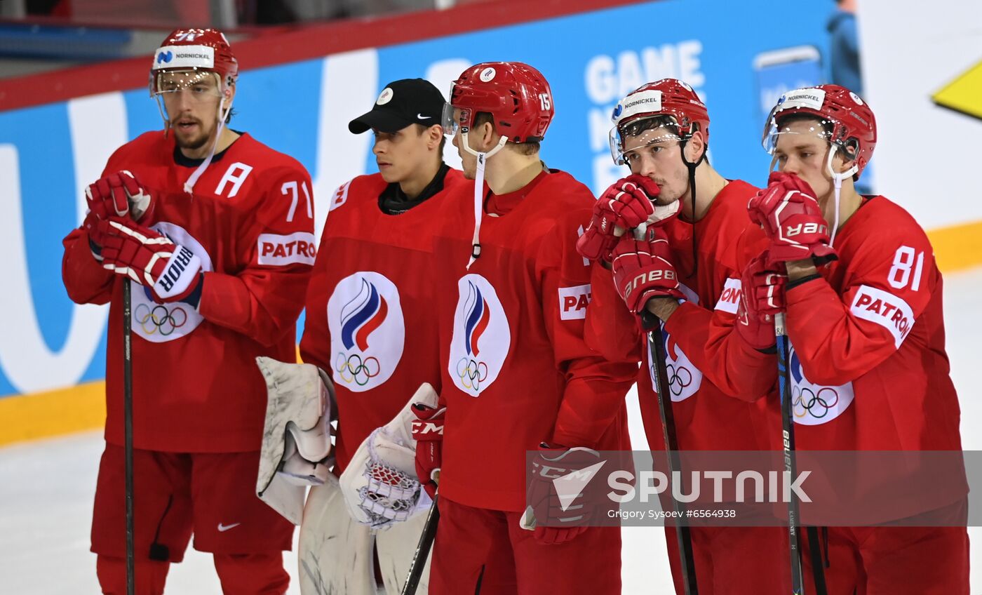 Latvia Ice Hockey Worlds Russia - Canada
