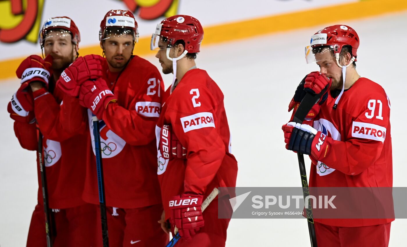 Latvia Ice Hockey Worlds Russia - Canada
