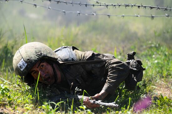 Russia National Guard Maroon Berets Exams