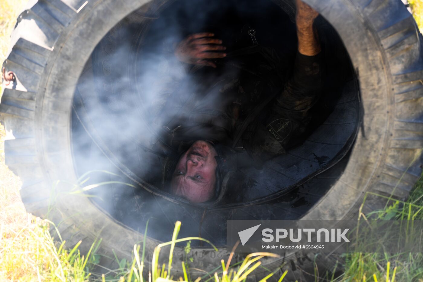 Russia National Guard Maroon Berets Exams