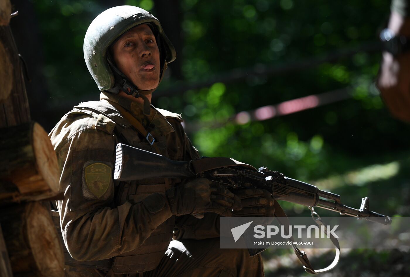 Russia National Guard Maroon Berets Exams