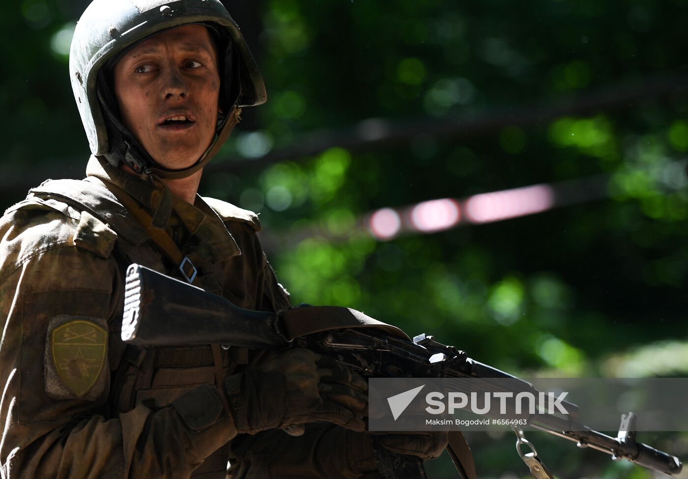 Russia National Guard Maroon Berets Exams