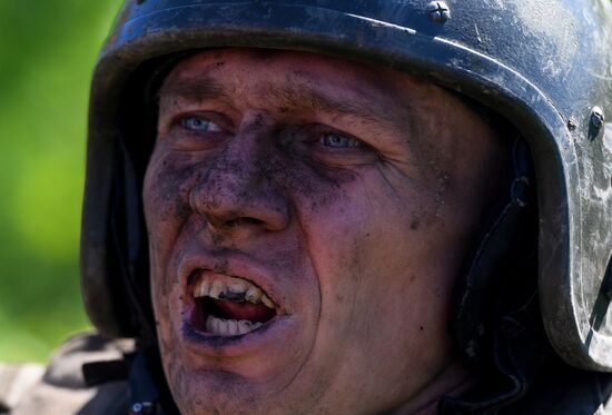 Russia National Guard Maroon Berets Exams