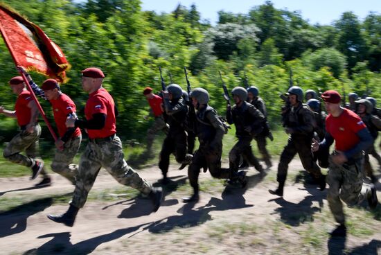 Russia National Guard Maroon Berets Exams