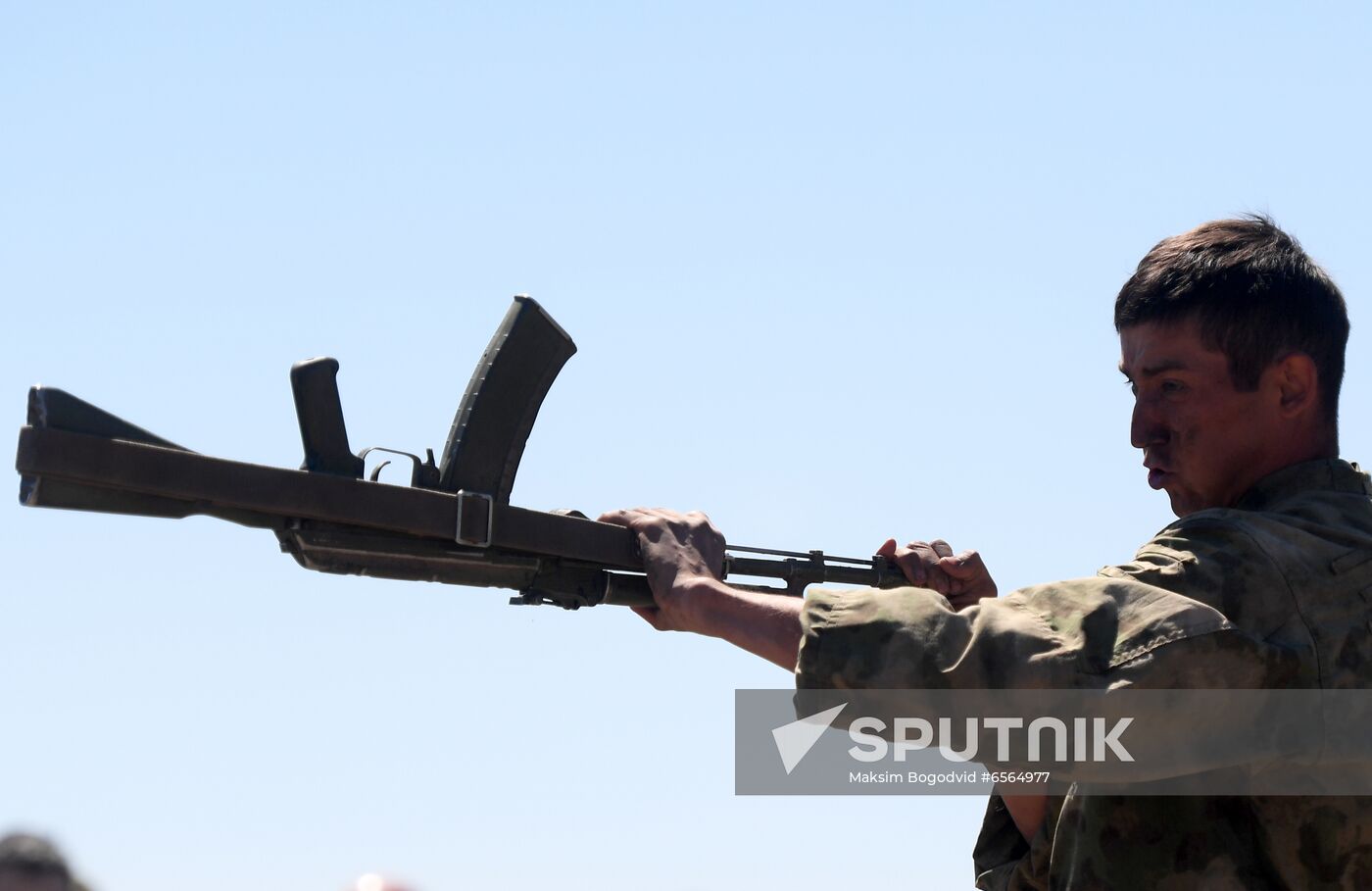 Russia National Guard Maroon Berets Exams