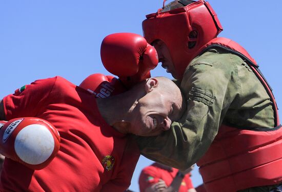 Russia National Guard Maroon Berets Exams