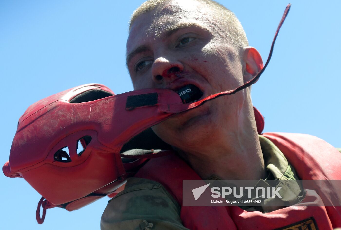 Russia National Guard Maroon Berets Exams