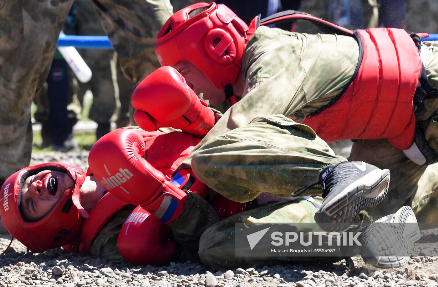Russia National Guard Maroon Berets Exams