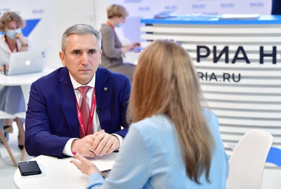 Russia SPIEF Rossiya Segodnya Exhibition Stall