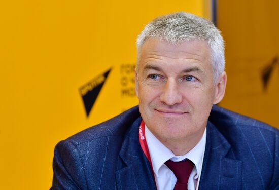 Russia SPIEF Rossiya Segodnya Exhibition Stall