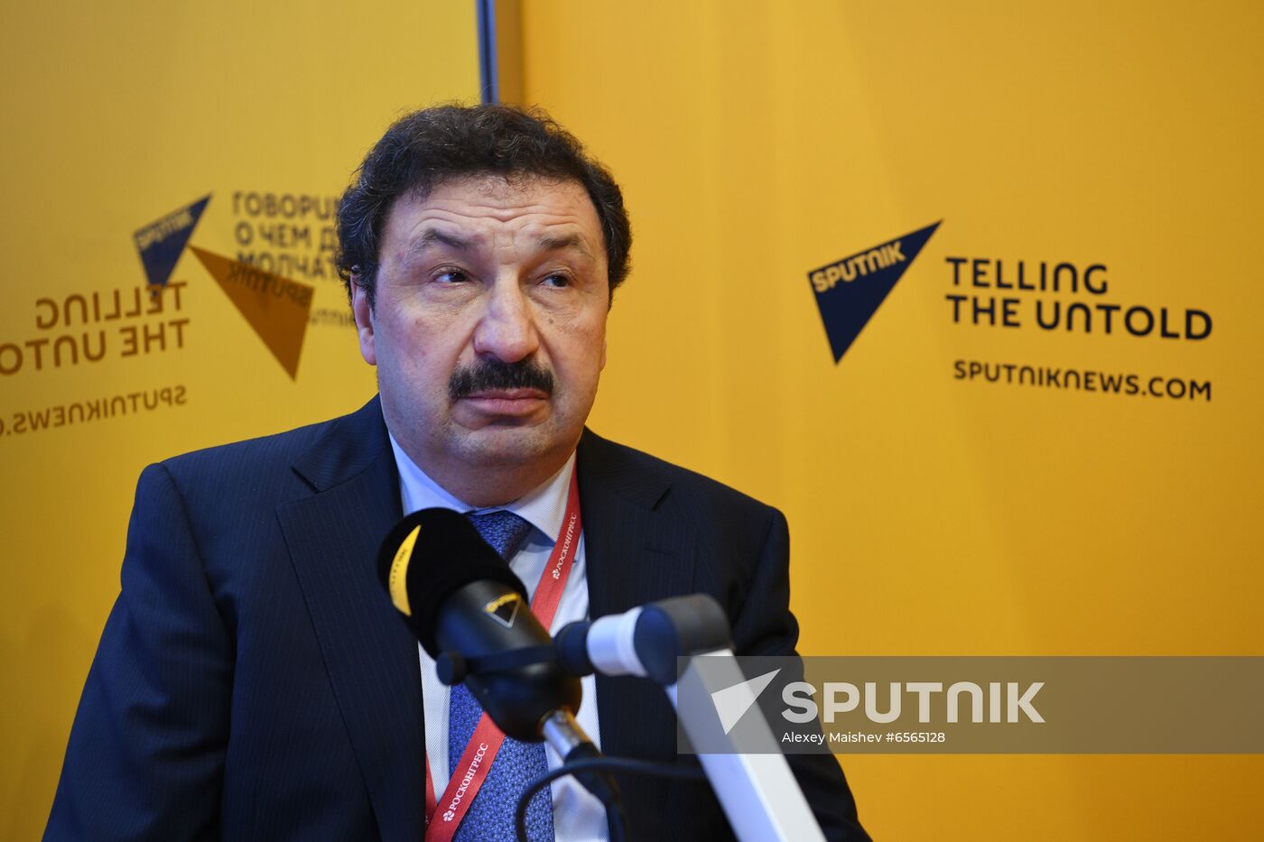 Russia SPIEF Rossiya Segodnya Exhibition Stall