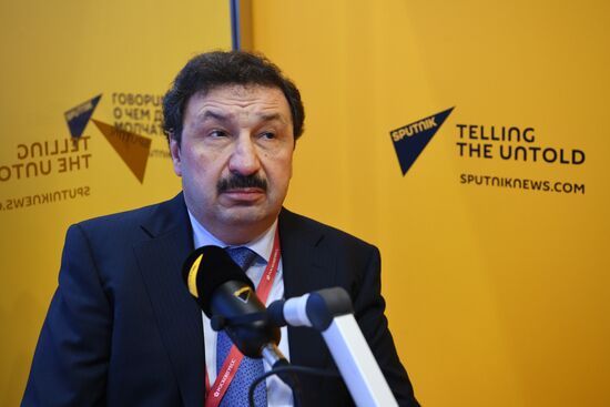 Russia SPIEF Rossiya Segodnya Exhibition Stall