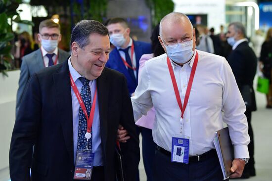 Russia SPIEF Rossiya Segodnya Exhibition Stall