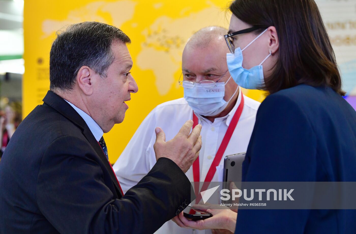 Russia SPIEF Rossiya Segodnya Exhibition Stall