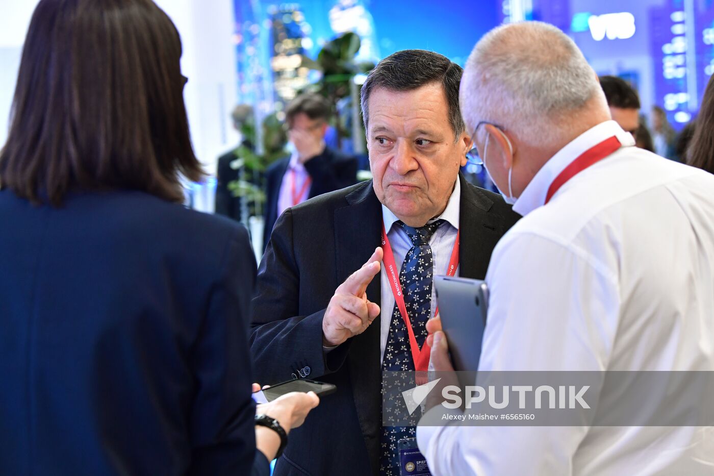 Russia SPIEF Rossiya Segodnya Exhibition Stall