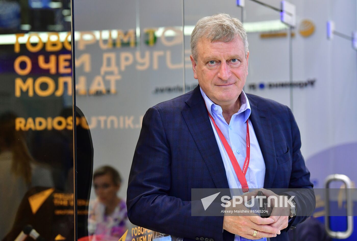 Russia SPIEF Rossiya Segodnya Exhibition Stall