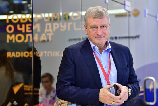 Russia SPIEF Rossiya Segodnya Exhibition Stall