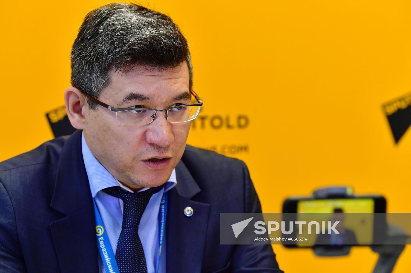 Russia SPIEF Rossiya Segodnya Exhibition Stall