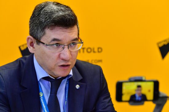 Russia SPIEF Rossiya Segodnya Exhibition Stall