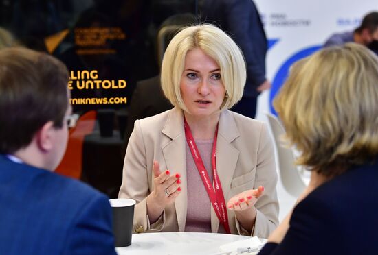 Russia SPIEF Rossiya Segodnya Exhibition Stall