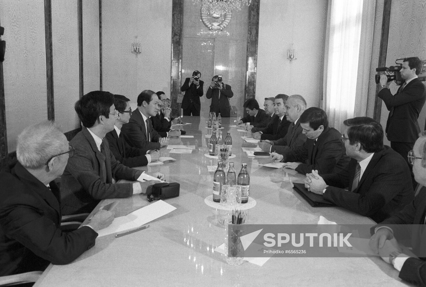 Singaporean parliamentary delegation in USSR