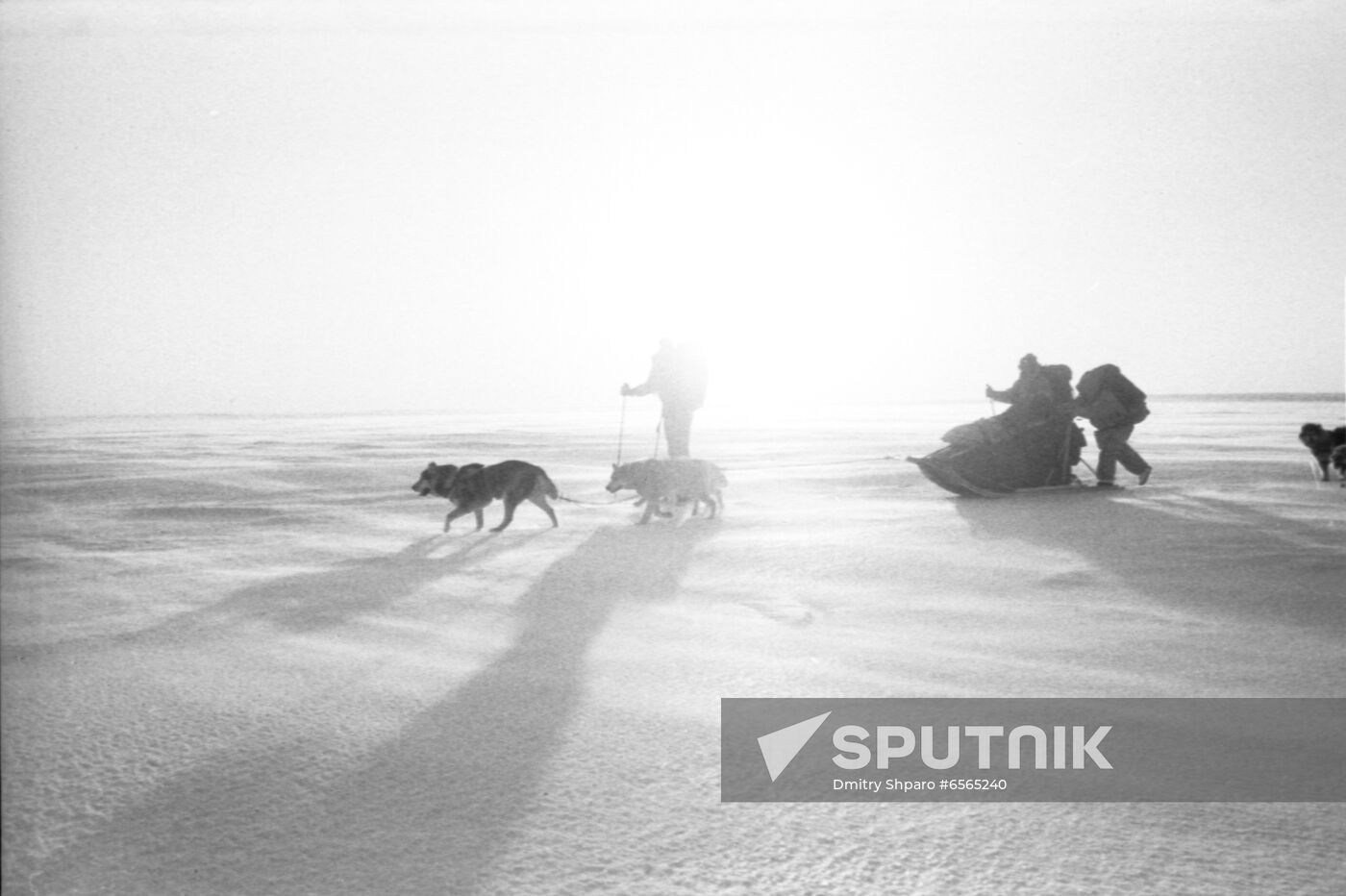 Bering Bridge Soviet-American polar expedition