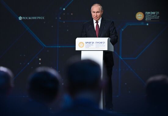 Russia Putin SPIEF
