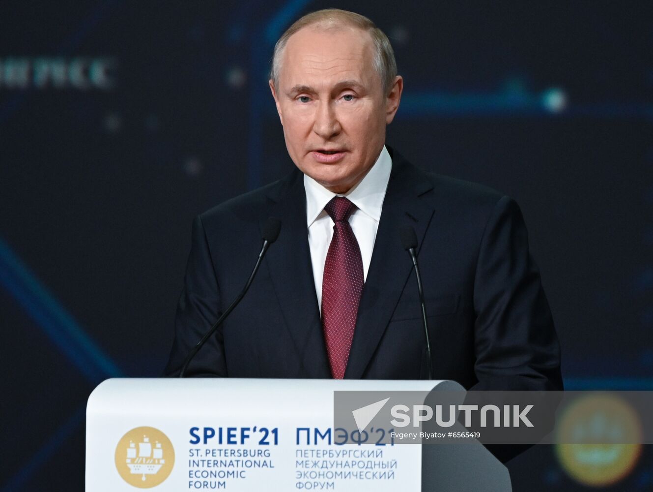 Russia Putin SPIEF