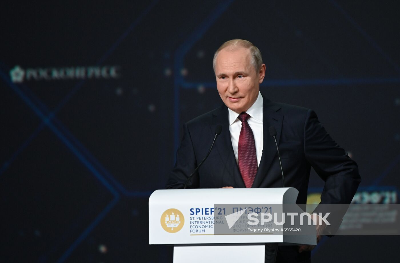 Russia Putin SPIEF
