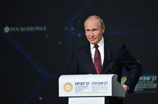 Russia Putin SPIEF