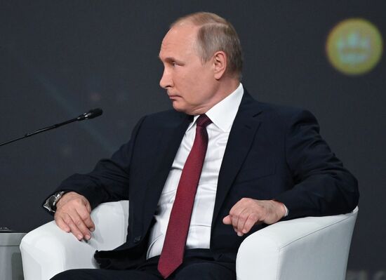 Russia Putin SPIEF