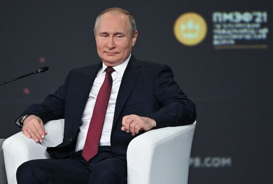 Russia Putin SPIEF