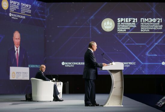 Russia Putin SPIEF