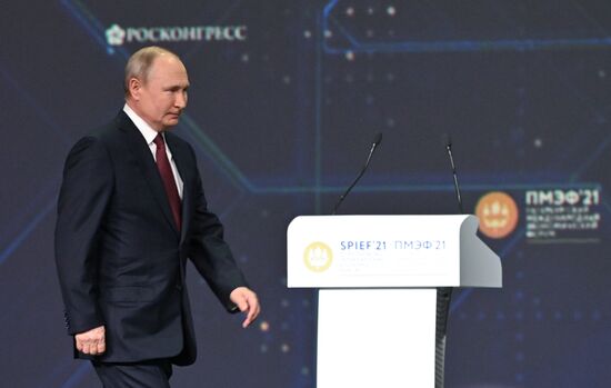 Russia Putin SPIEF