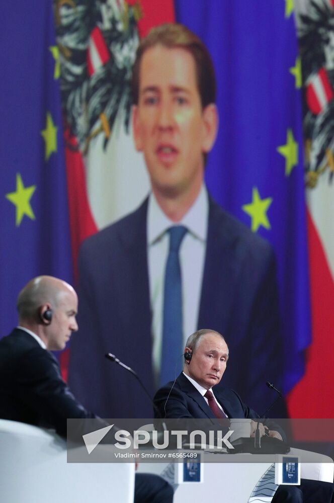 Russia Putin SPIEF