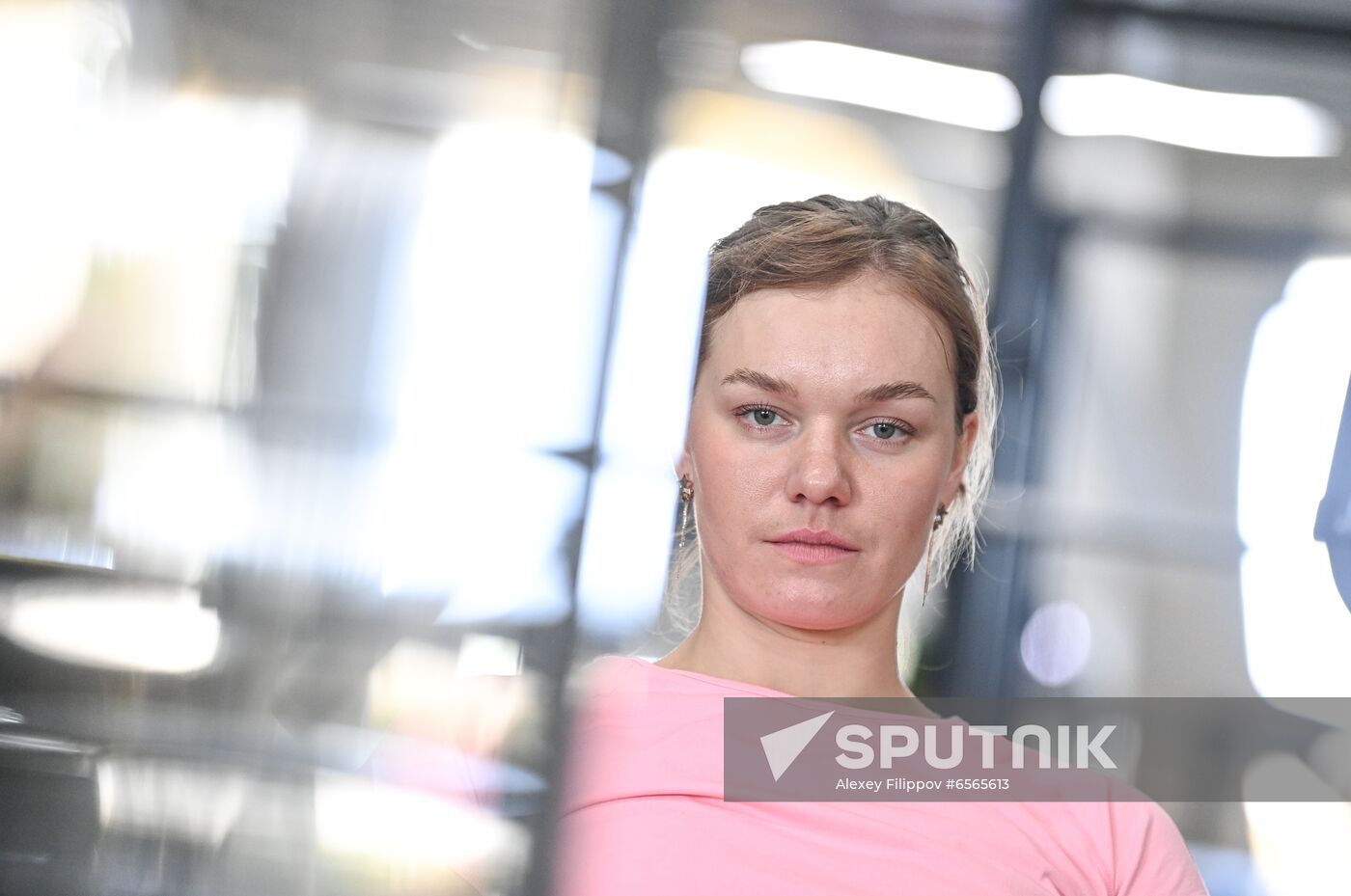 Russia Olympics Cyclist Day