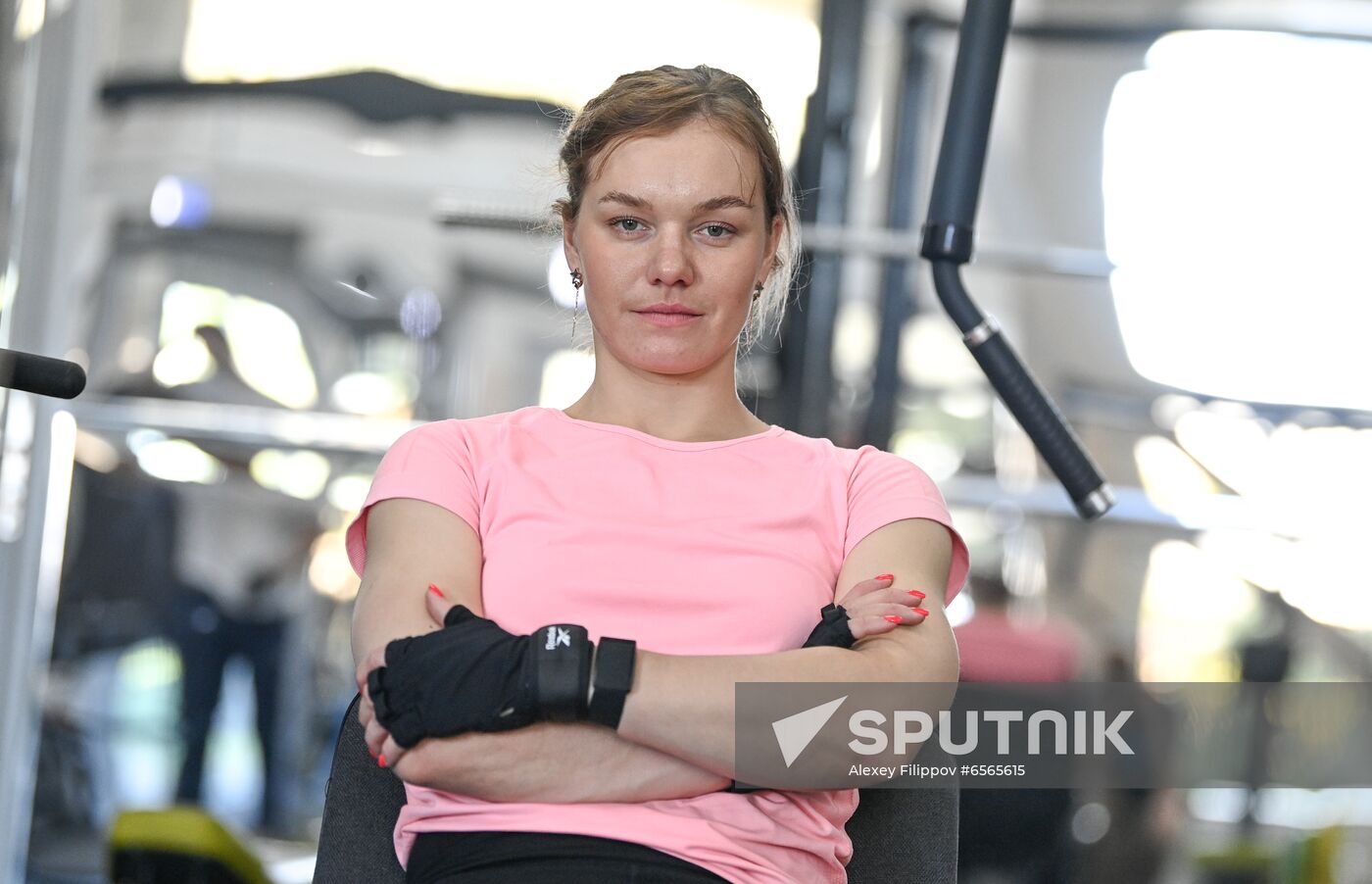 Russia Olympics Cyclist Day