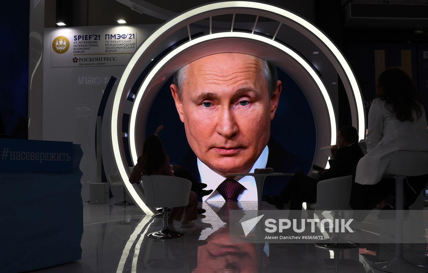 Russia Putin SPIEF