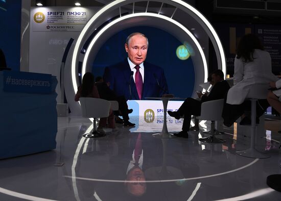 Russia Putin SPIEF