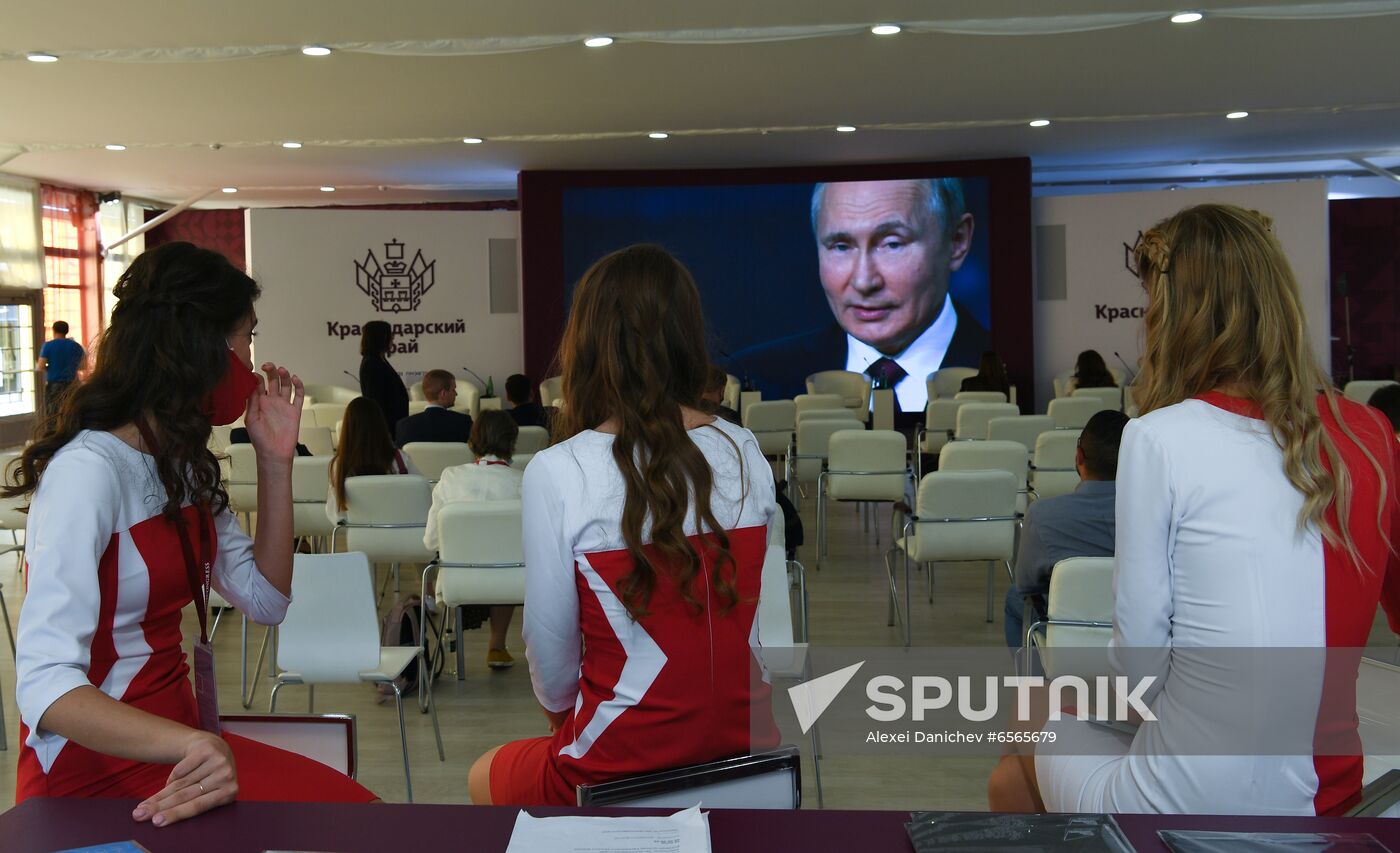 Russia Putin SPIEF