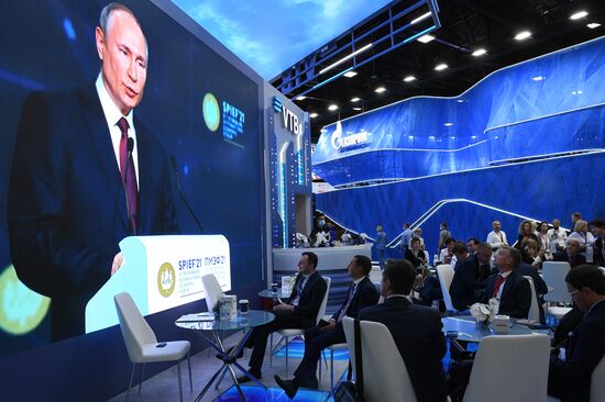 Russia Putin SPIEF
