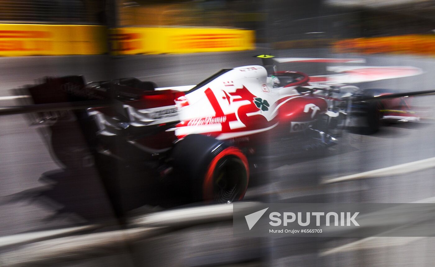 Azerbaijan Motor Sport Formula 1 Practice