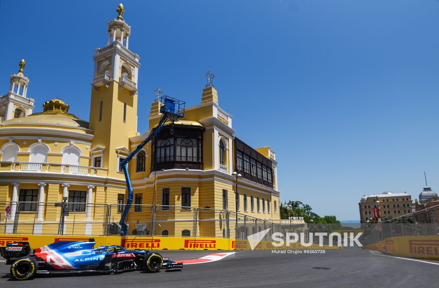 Azerbaijan Motor Sport Formula 1 Practice