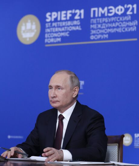 Russia Putin SPIEF