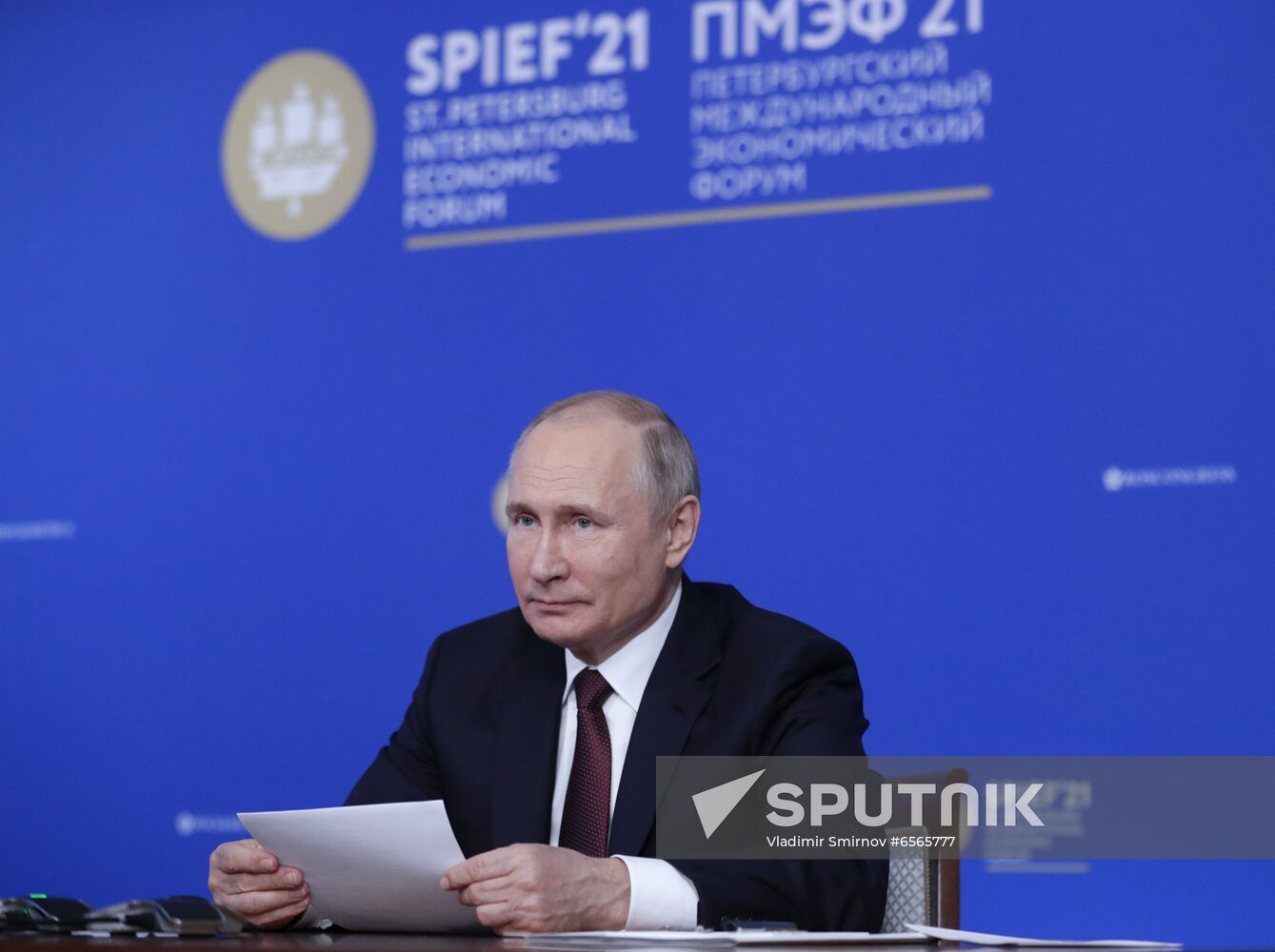 Russia Putin SPIEF