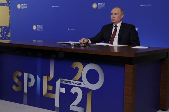 Russia Putin SPIEF
