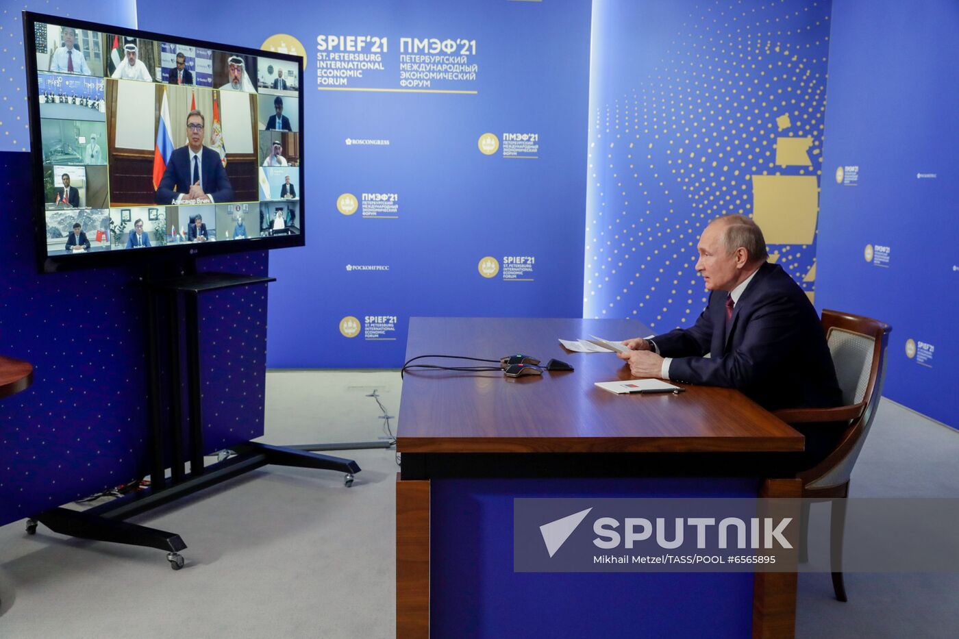 Russia Putin SPIEF