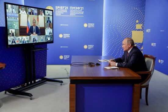 Russia Putin SPIEF
